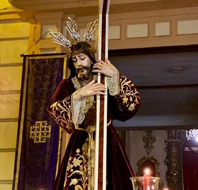 Horario e Itinerario del Vía Crucis de Jesús Nazareno de las Penas. Granada 25 de Febrero del 2023