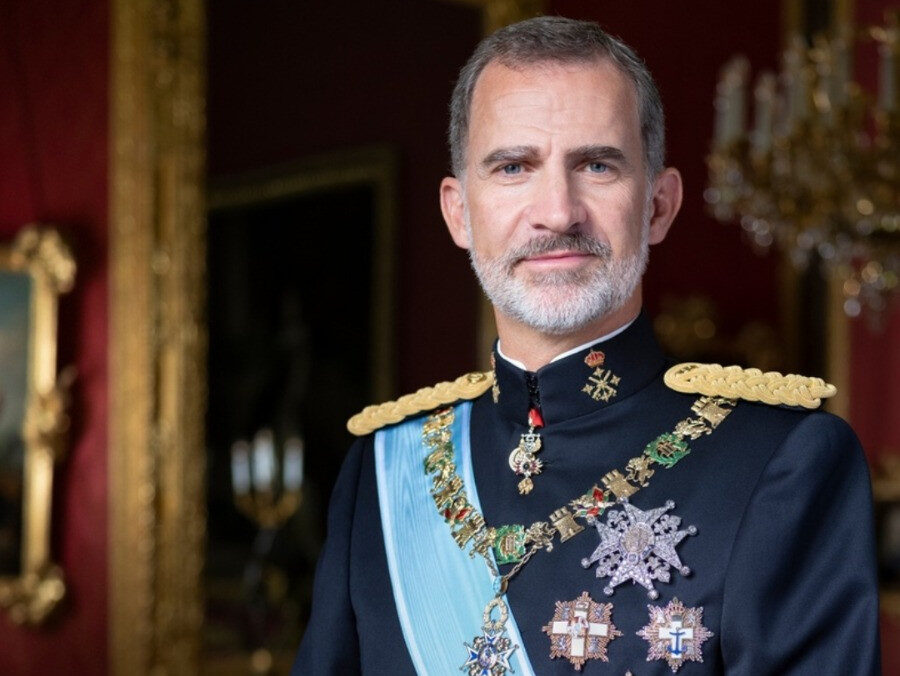 El Rey de España Presidente del comité honorífico de los actos conmemorativos del I Centenario fundacional de la cofradía del Señor de la Humildad de Granada