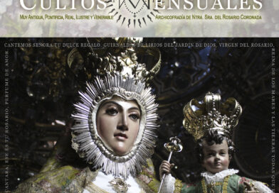 Adelantantados los cultos a la Virgen del Rosario en Santo Domingo