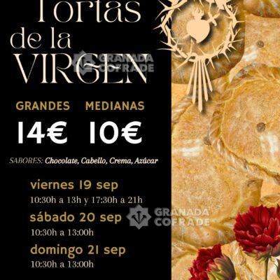 Cartel Torta de la Virgen Ferroviarios