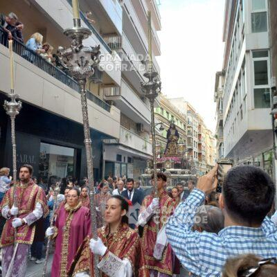 Traslado Jesus del Rescate a la Catedral. Foto Manolo Tabasco