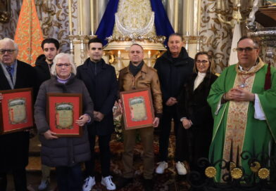Cuatro Costaleros de Honor para la cuadrilla de la Virgen de los Dolores