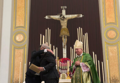 GUADIX: La hermandad de las Lágrimas recupera la planta original del templo y la devoción al Cristo de San Agustín.