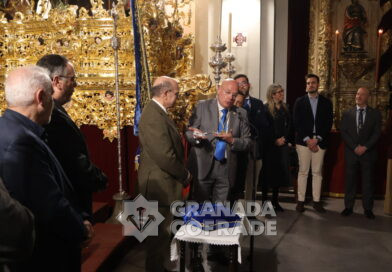 La llave de la Semana Santa, protagonista del acto simbólico de anoche en San Andrés.