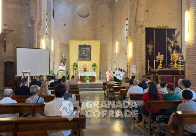 Jesús de la Amargura, preparado para bajar el domingo a la Catedral