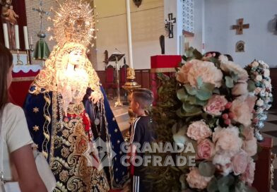 La cofradía de la Sagrada Lanzada arropó a su Virgen la Caridad en su festividad